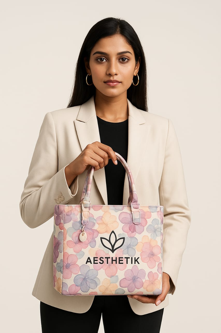 FLORAL CHARM TOTE