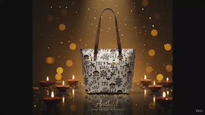 Warli Art Tote