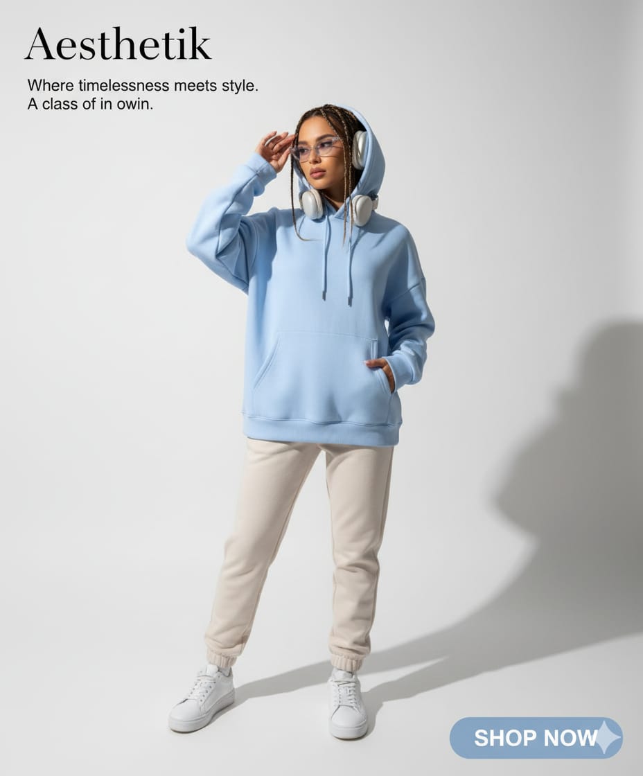 The Aesthetik Luxe Hoodie – Love Yourself Edition