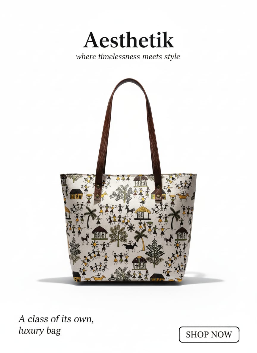 Warli Art Tote