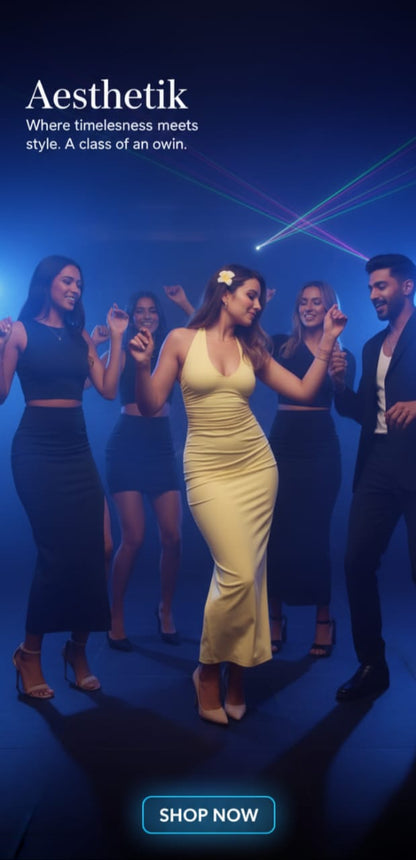 Golden Grace Bodycon Gown