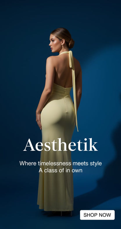 Golden Grace Bodycon Gown